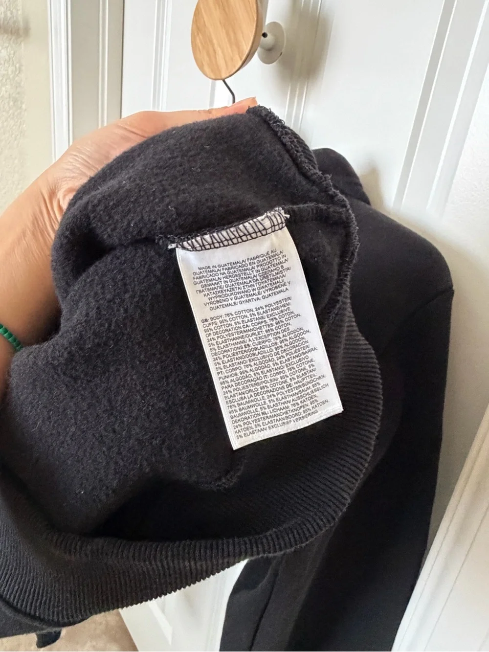The North Face Unisex Black Graphic Logo Hoodie Size S